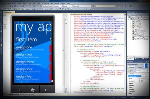 Utvecklingsverktyg för Windows Phone 7