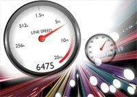 bredband hastighet