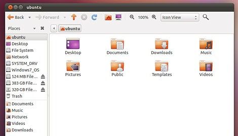 Ubuntu files