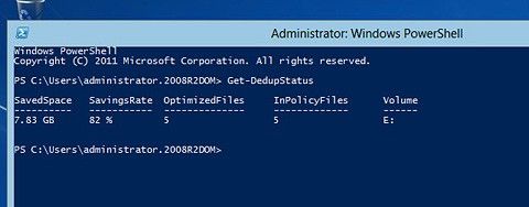 Deduplicering i Windows Server 8