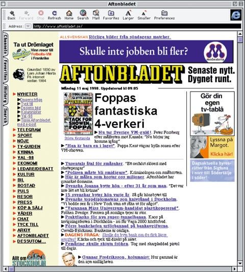 Aftonbladet 1998