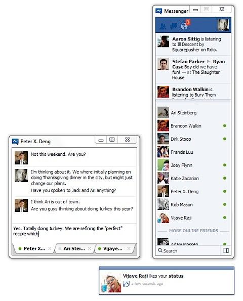facebook chatt windows
