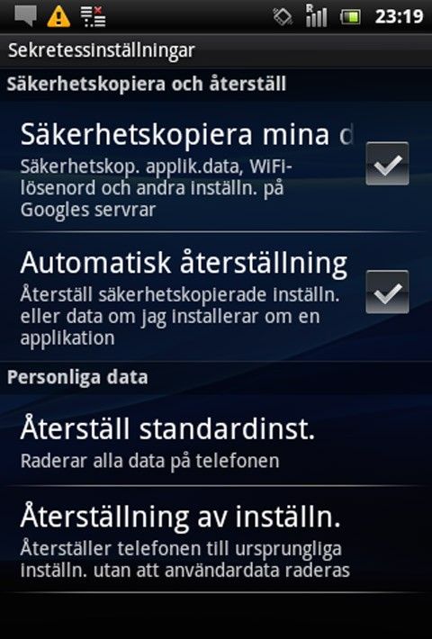 trimma android