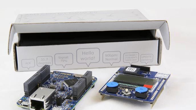 Arm Mbed IoT Starter Kit - Ethernet Edition.