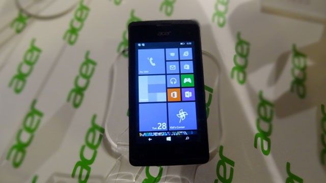 Acer satsar stort på Windows 10-telefoner