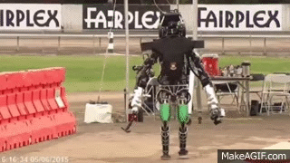 robot ramlar på Darpa challenge