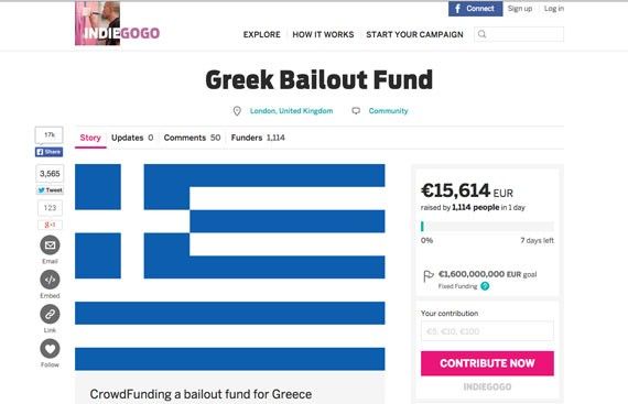 Grekland Indiegogo