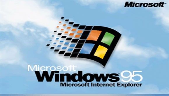 Windows 95 startar upp