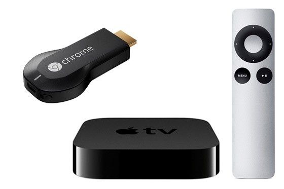 Chromecast och Apple TV