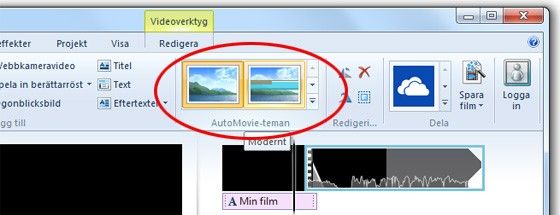 Windows Movie Maker - Automovie
