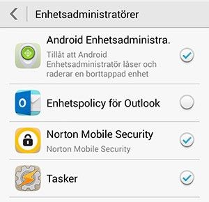 Säkerhet Android