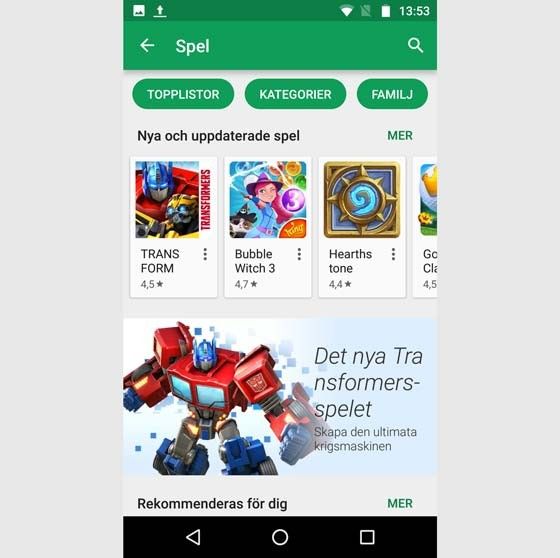 Android-spel