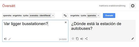 Appfri. Du kan köra Google Translate på valfri pryl via internet.