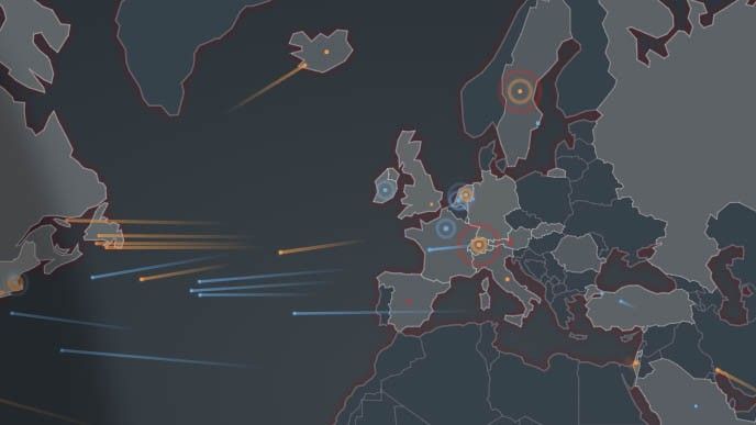 Fortinet Threat Map