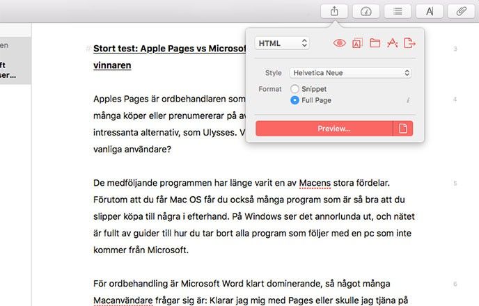 word program till mac