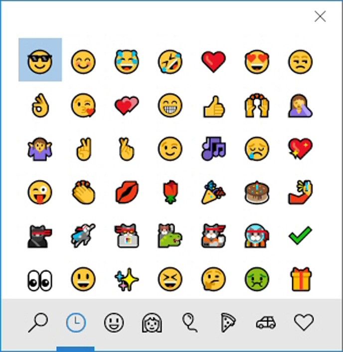 Emojis i Windows