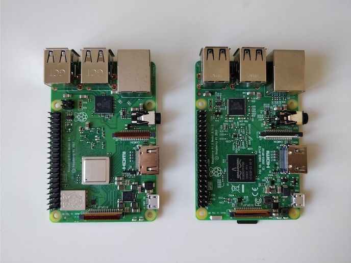 Raspberry Pi 3 Model B+ test