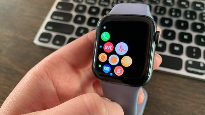 Ekg-appen på Apple Watch