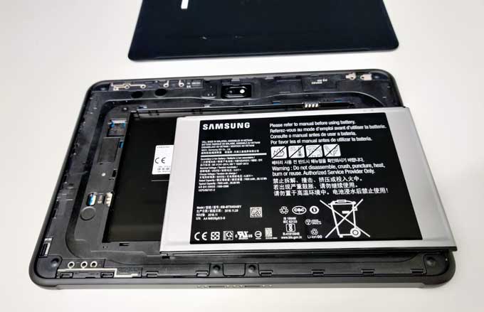 Samsung Galaxy Tab Active Pro öppen