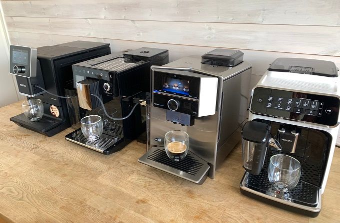 Helautomatiska espressomaskiner