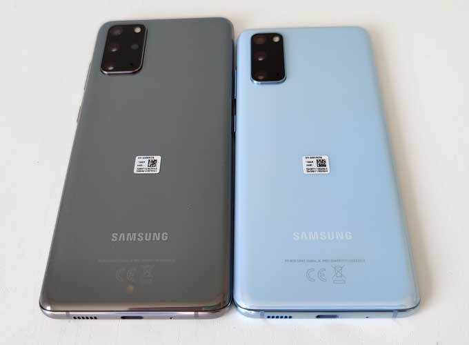 Samsung Galaxy S20 storlek