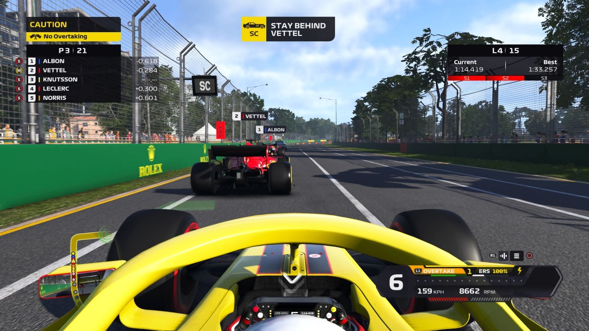 F1 2020 gameplay
