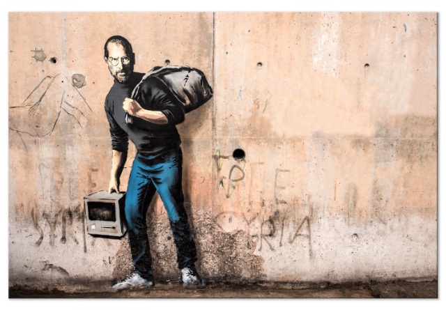 Banksy Steve Jobs