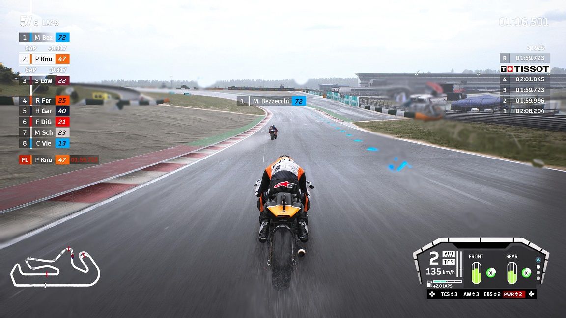 MotoGP 21 Race i regn