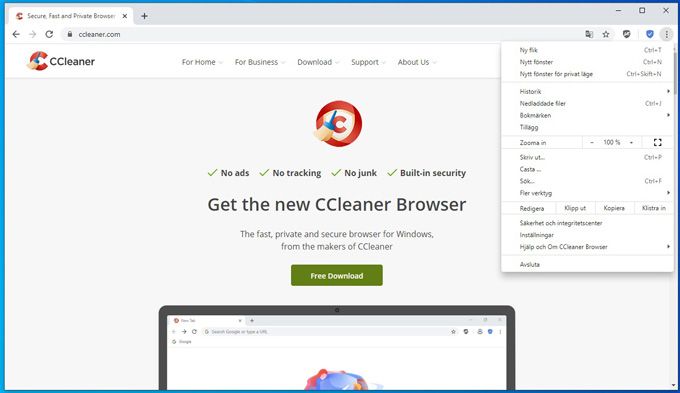 Ccleaner Browser