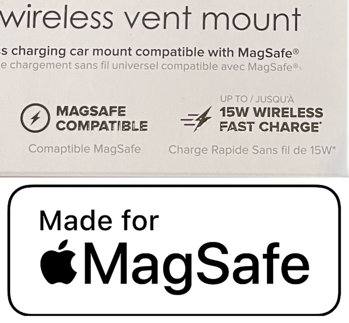 mophie snap wireless vent mount