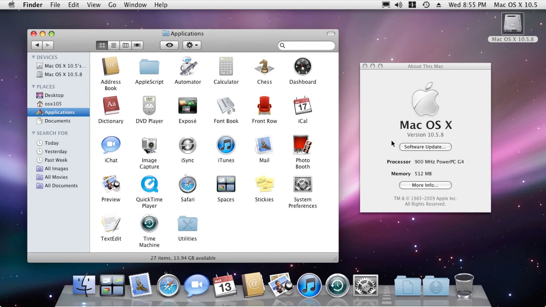 Mac OS X 10.5 Leopard 