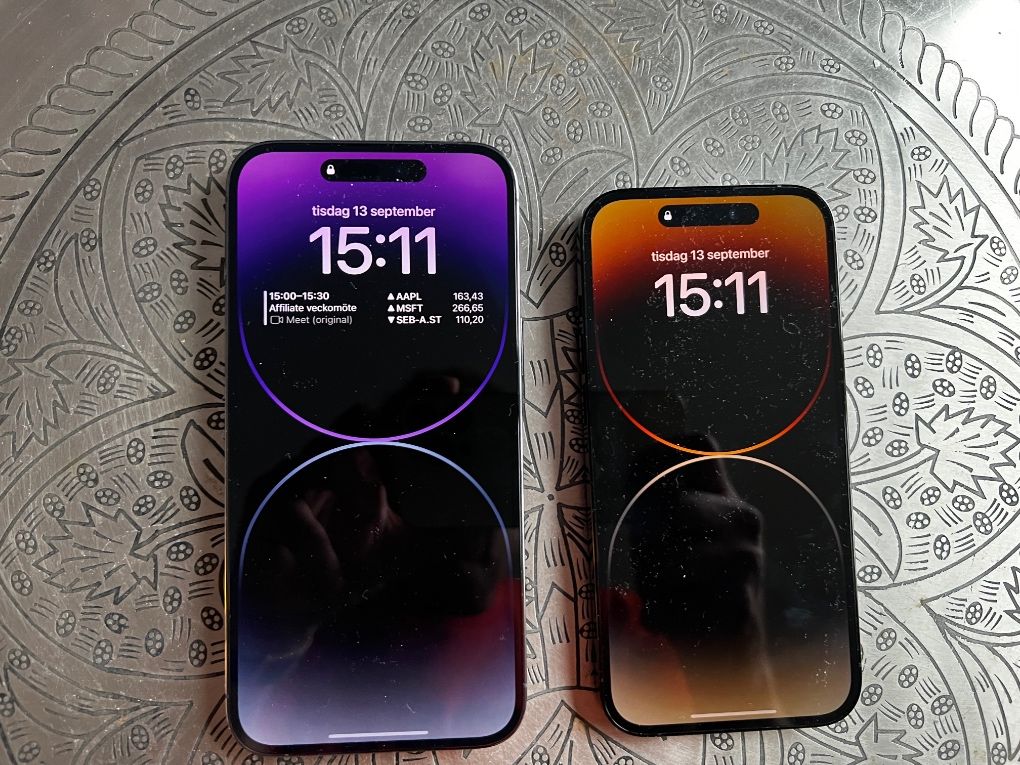 Iphone 14 Pro och Pro Max