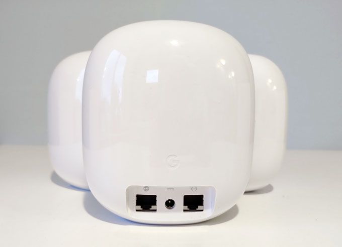 Google Nest Wifi Pro anslutningar