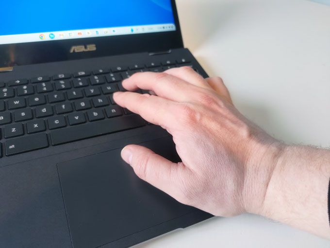 Asus Chromebook Flip CM3 tangentbord