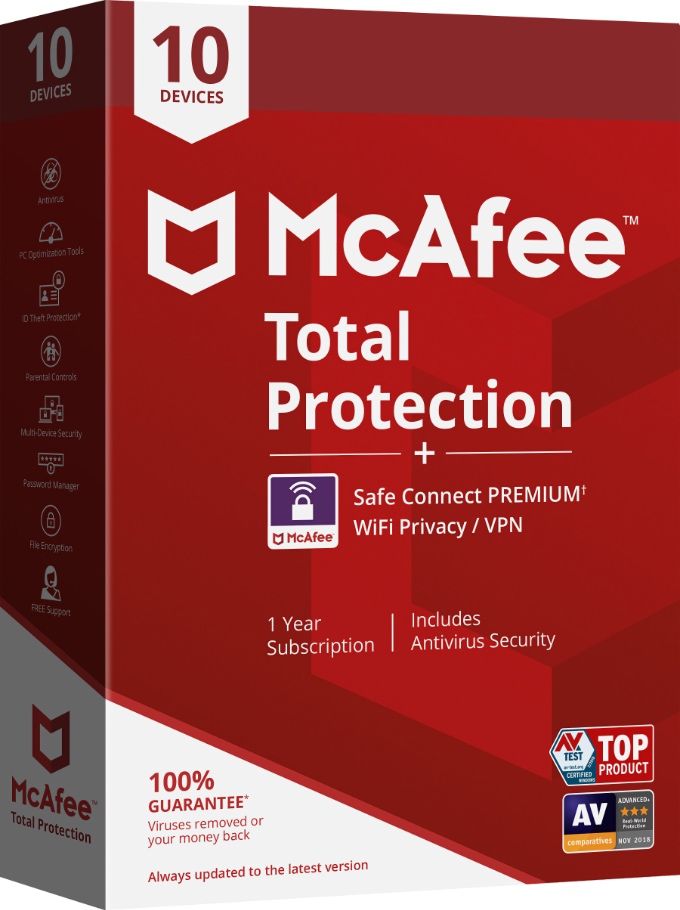 McAffe total protection