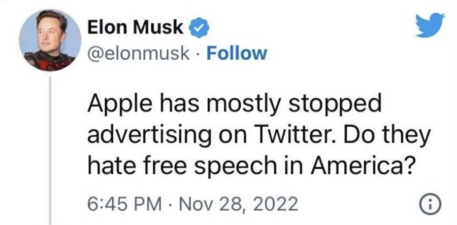Elon Musk Apple