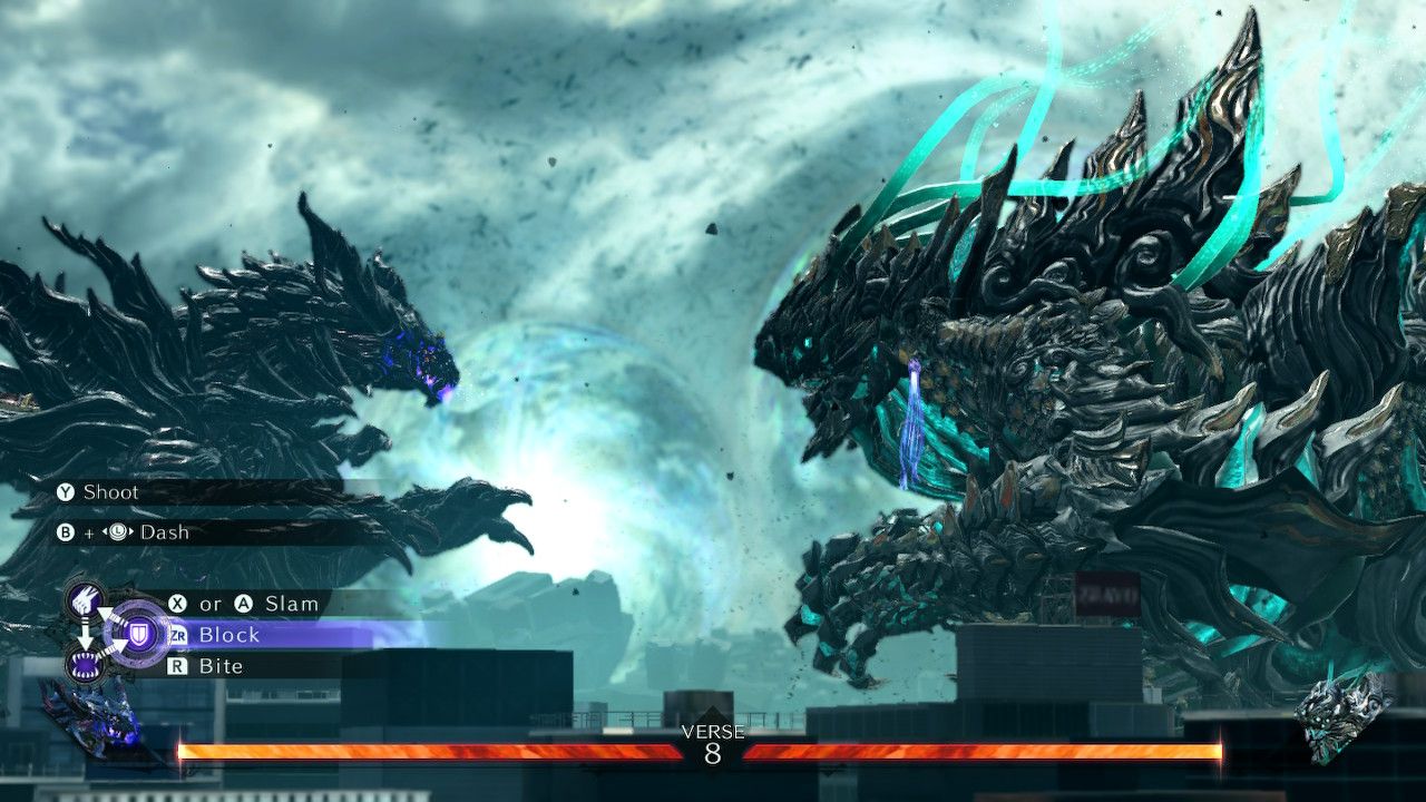 Godzilla-fight