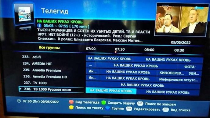 rysk tv