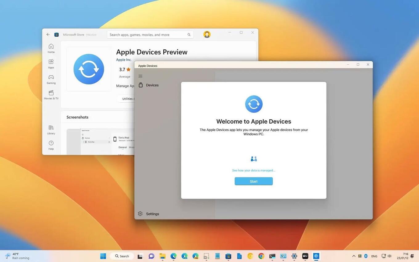 Nya Apple-programmet Enheter kommer snart ersätta Itunes