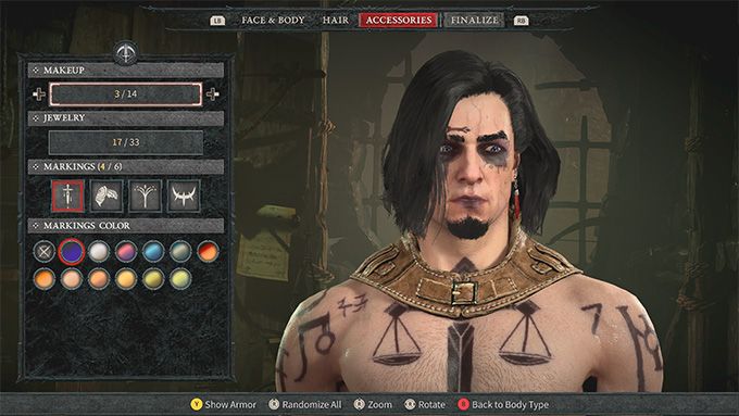 Diablo IV karaktärskapare