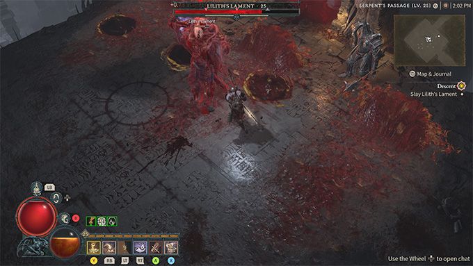 Diablo IV bossfight