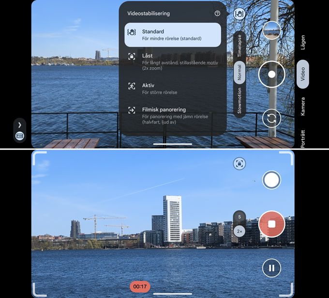 Pixel 7a kamera-app