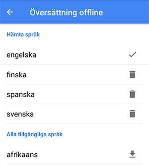 översätt engelska till svensk
