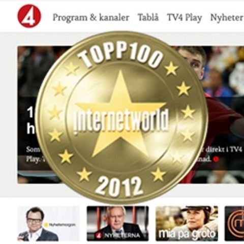Topp100 - Årets bästa sajt 2012