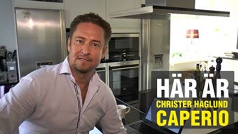 Här är Christer Haglund, Caperio
