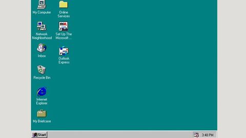 Windows 95 webbläsare