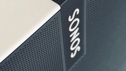 Sonos-logga på högtalare