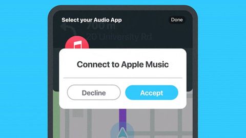 Apple Music i Waze