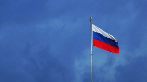 Ryssland Russia flag flagga