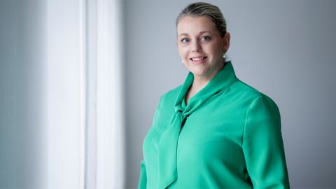 Anna Öberg, cio och operativ chef på arbetsgivarorganisationen Almega 